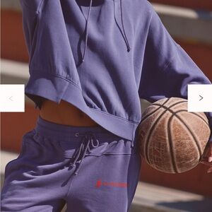 Free People Undefeated Jogger Set. Graphite purple combo. Medium.Very cozy!